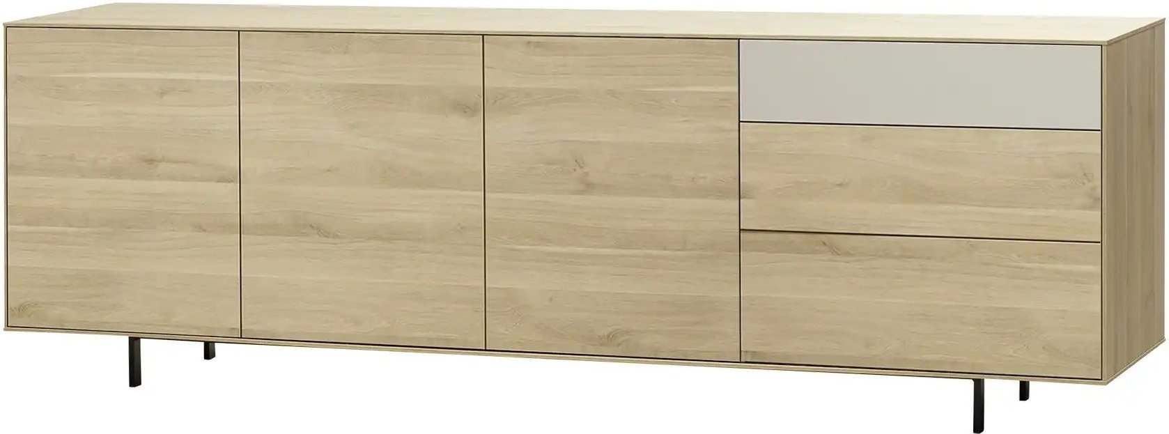 Thumbnail - uno Sideboard Famous ¦ holzfarben ¦ Maße (cm): B: 244 H: 78 T: 45.0 Kommoden & Sideboards > Sideboards - Höffner