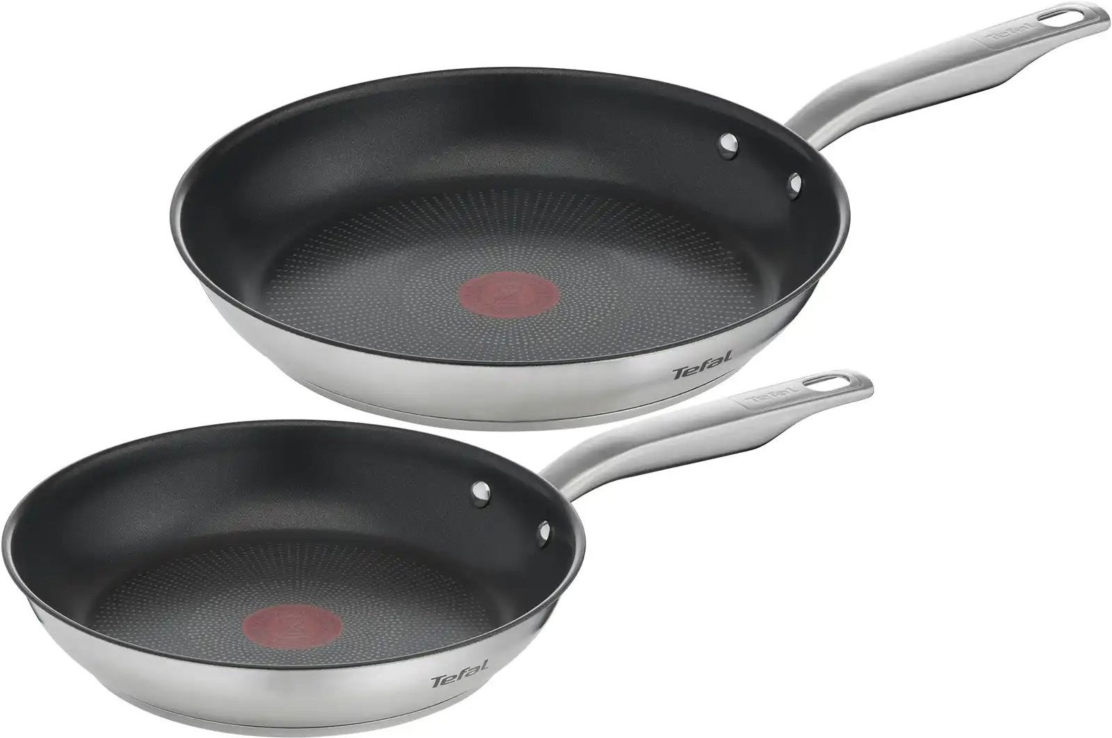 Tefal 2er-Pfannenset Virtuoso ¦ silber ¦ Edelstahl Töpfe & Pfannen & Zubehör > Topf und Pfannen-Sets - Höffner