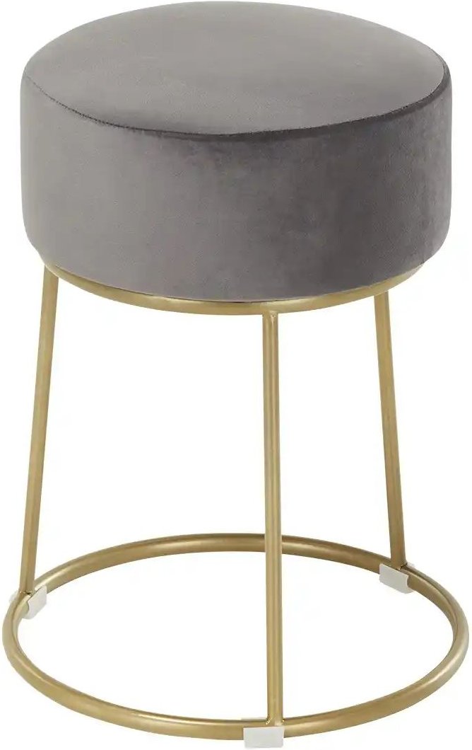 Hocker Haby ¦ grau ¦ Maße (cm): H: 46 Ø: 30 Polstermöbel > Hocker - Höffner