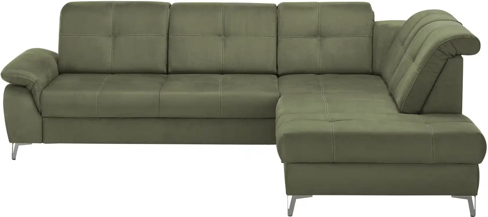 medium Ecksofa Planova II ¦ grün ¦ Maße (cm): B: 282 H: 114 T: 241.0 Polstermöbel > Sofas > Ecksofas - Höffner