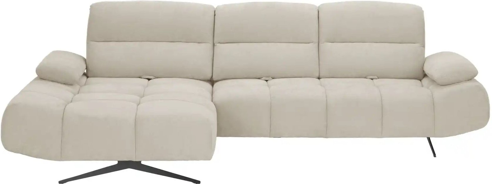 switch Ecksofa Falcao ¦ creme ¦ Maße (cm): B: 284 H: 91 T: 173.0 Polstermöbel > Sofas > Ecksofas - Höffner