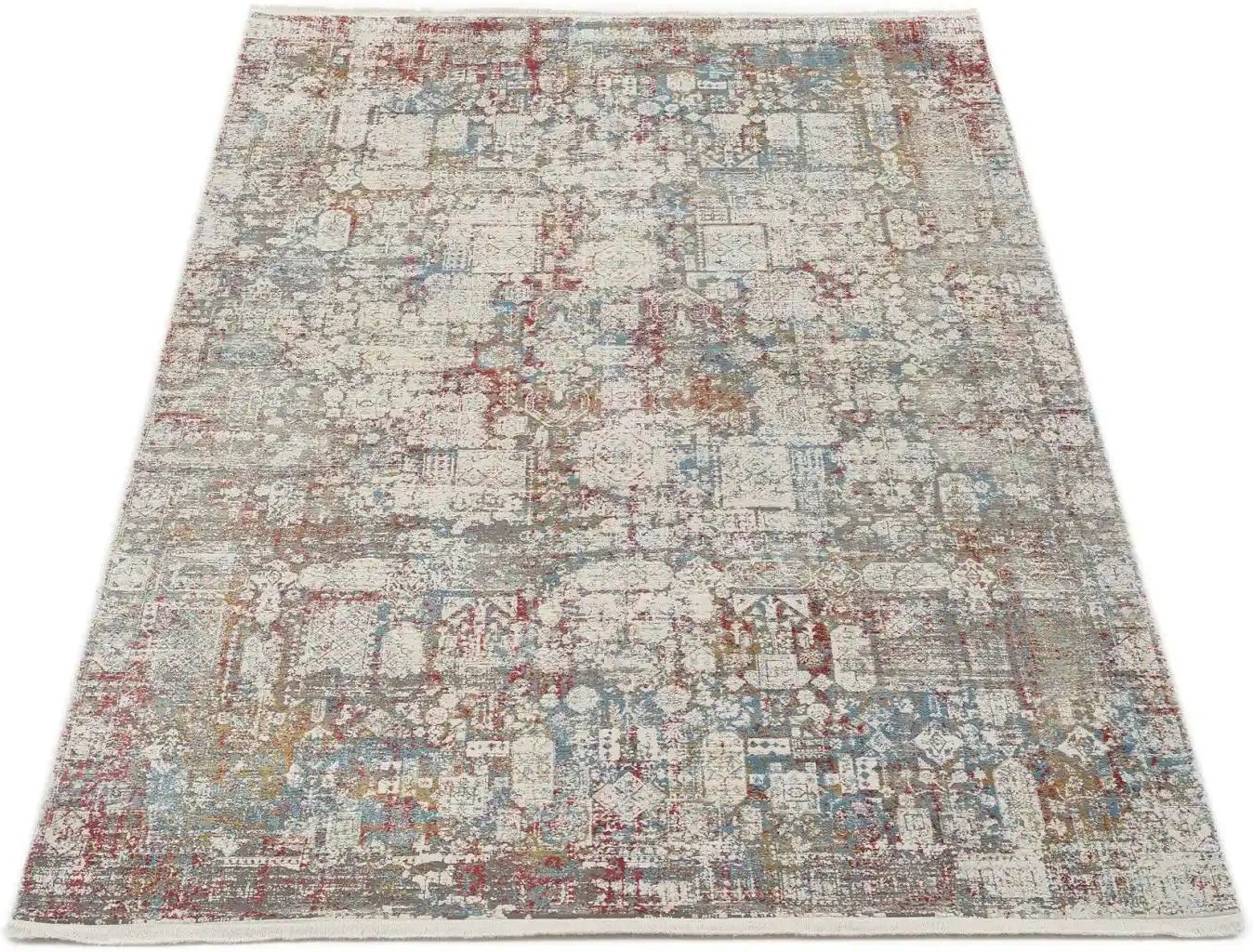 Musterring Teppich   ¦ mehrfarbig ¦ Viskose,Synthetische Fasern ¦ Maße (cm): B: 80 H: 0,8 Teppiche > Wohnteppiche - Höff...