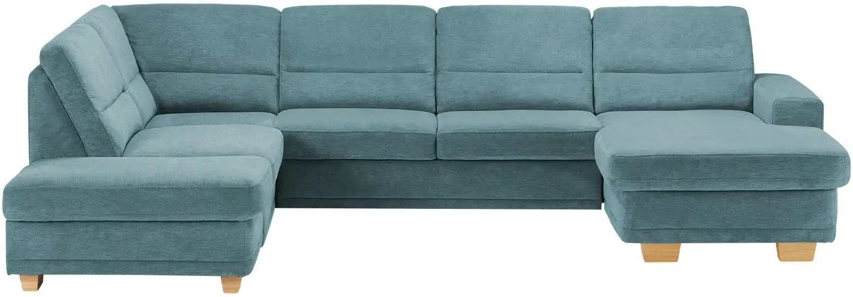 meinSofa Wohnlandschaft aus Mikrofaser Marc ¦ blau ¦ Maße (cm): B: 311 H: 85 T: 234.0 Polstermöbel > Sofas > Wohnlandsch...