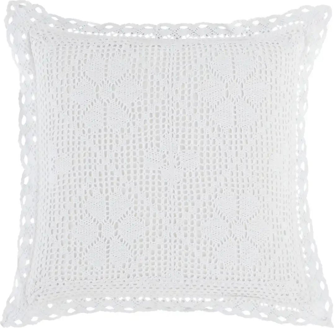 como Kissen Macramee ¦ weiß ¦ Maße (cm): B: 40 Dekokissen & Decken > Kissen > Dekokissen - Höffner