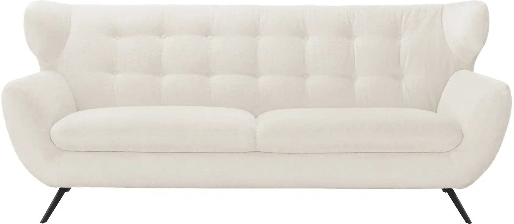 Thumbnail - Jette Home Sofa aus Mikrofaser Mellow ¦ weiß ¦ Maße (cm): B: 225 H: 94 T: 95.0 Polstermöbel > Sofas > 3-Sitzer - Höffner