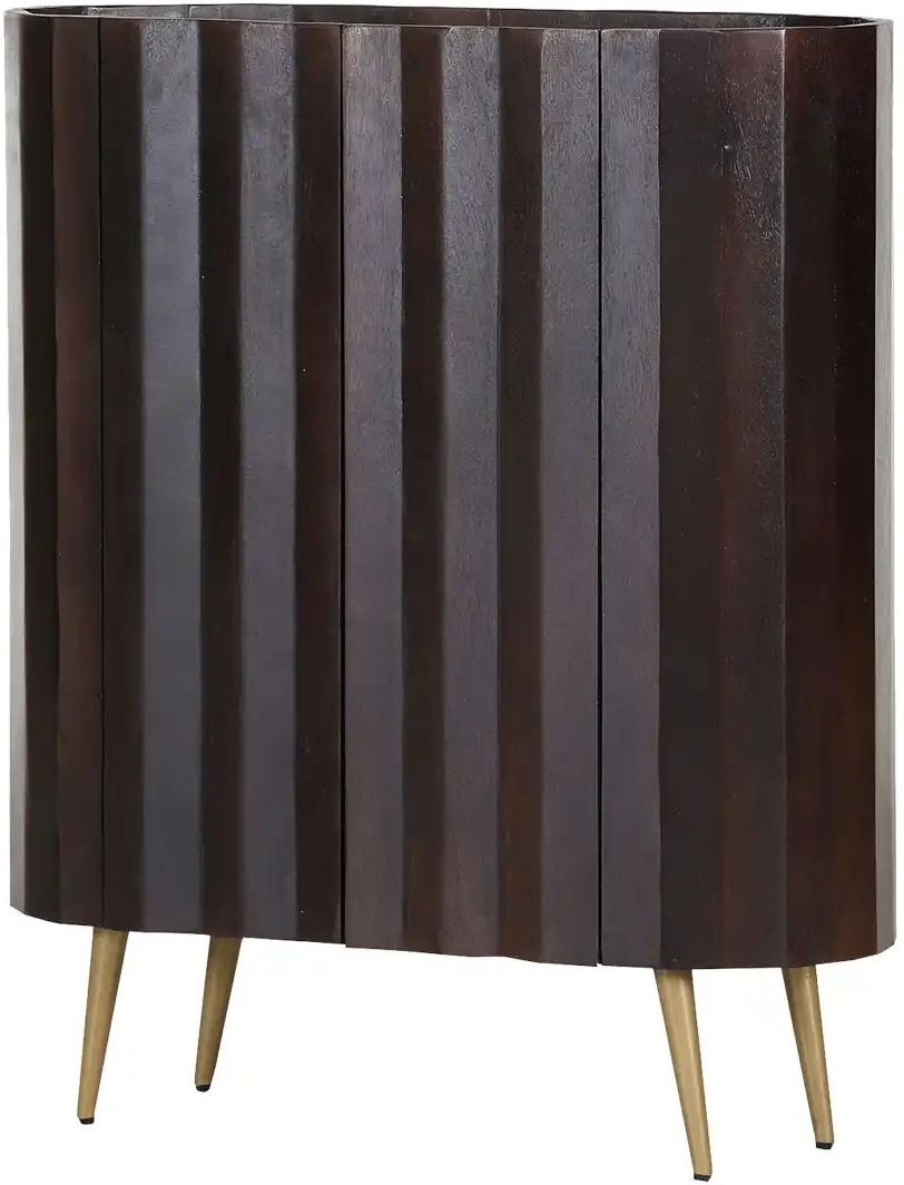 Highboard Agoba ¦ braun ¦ Maße (cm): B: 85 H: 99 T: 37.0 Kommoden & Sideboards > Highboards - Höffner