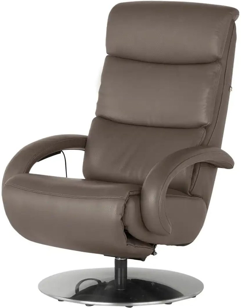 Hukla Ledersessel Florian ¦ braun ¦ Maße (cm): B: 73 H: 109 T: 91.0 Polstermöbel > Sessel > Relaxsessel - Höffner