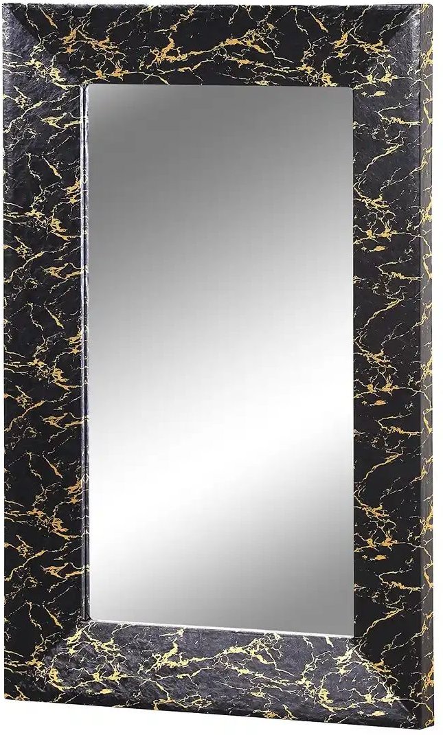 Thumbnail - Spiegel 80 x 120 cm Gesa ¦ schwarz ¦ MDF ¦ Maße (cm): B: 80 H: 120 T: 5.0 Accessoires > Spiegel - Höffner