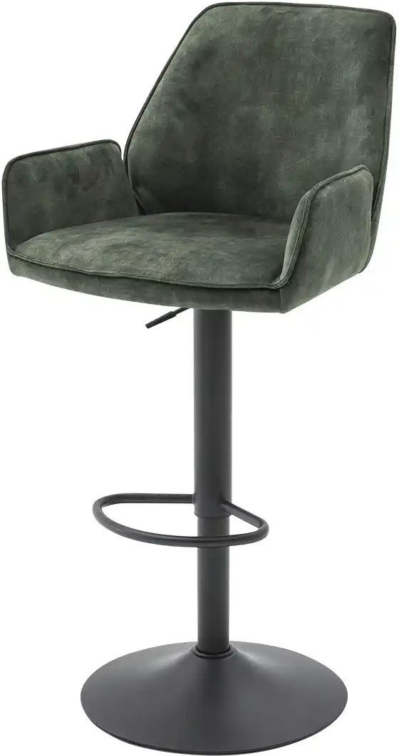 uno Barstuhl Ramina ¦ grün ¦ Maße (cm): B: 52 T: 51.0 Polstermöbel > Hocker > Barhocker - Höffner