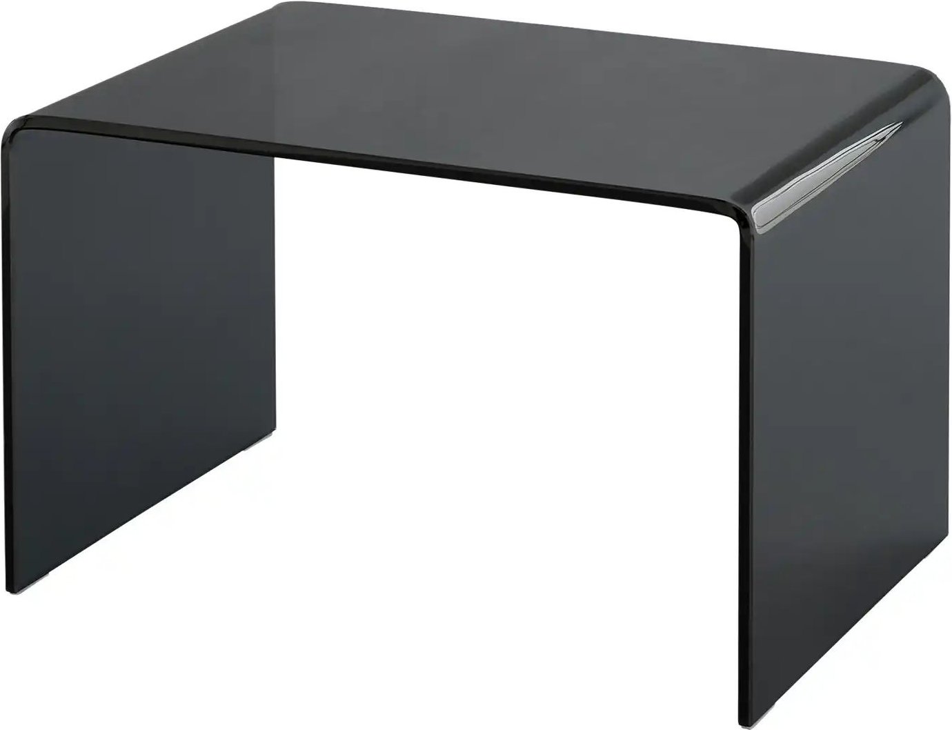 Couchtisch aus Glas Tessera ¦ grau ¦ Maße (cm): B: 45 H: 40 Tische > Mehr Tische > Couchtische mit Glasplatte - Höffner