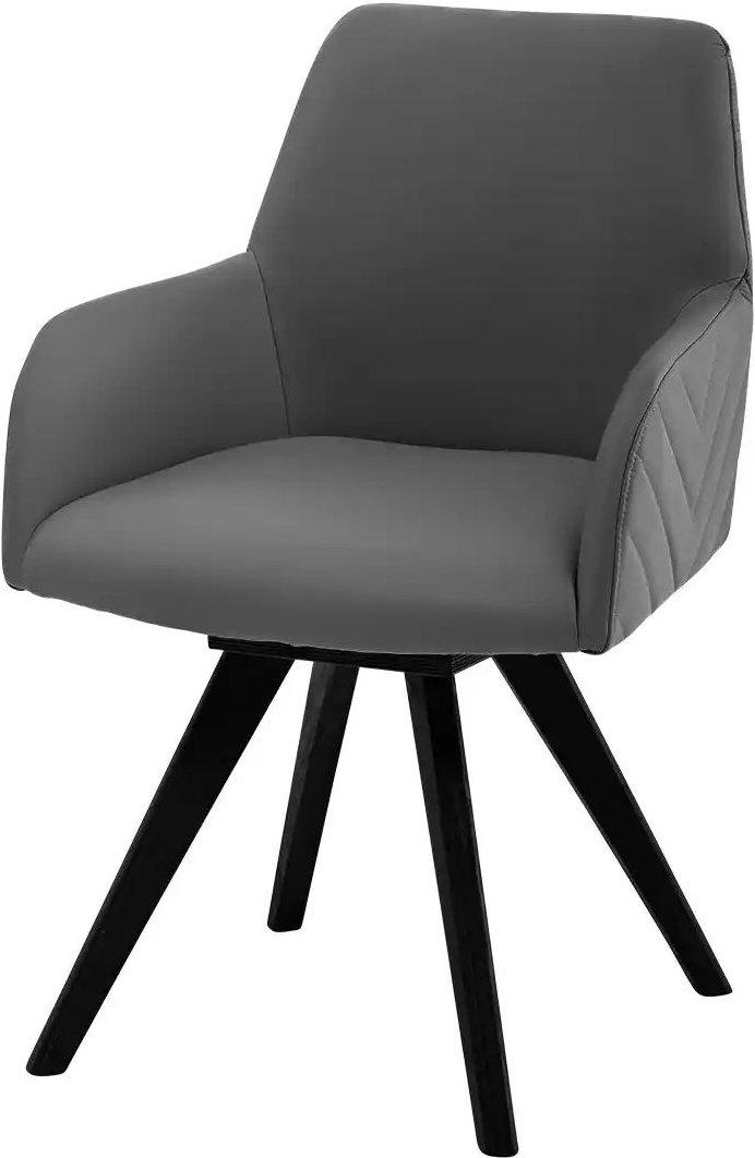 Woodford Esszimmerstuhl Delhi ¦ grau ¦ Maße (cm): B: 61 H: 88 T: 66.5 Stühle > Küchenstühle > Küchenstühle mit Armlehne...