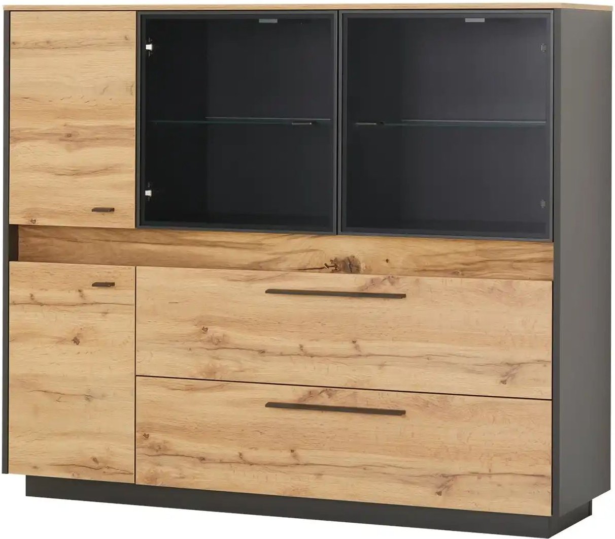 Highboard Light Line 10 ¦ holzfarben ¦ Maße (cm): B: 144 H: 122 T: 40.0 Kommoden & Sideboards > Highboards - Höffner