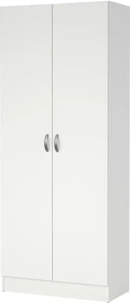 Drehtürenschrank Forres ¦ weiß ¦ Maße (cm): B: 69,2 H: 170,4 T: 34.6 Schränke > Kleiderschränke > Drehtürenschränke - H...