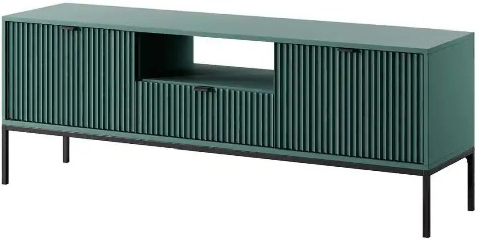 Thumbnail - Lowboard Nova ¦ grün ¦ Maße (cm): B: 154 H: 56 Kommoden & Sideboards > Lowboards - Höffner