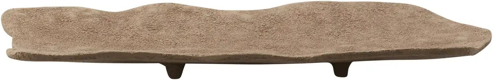 HOME STORY Deko Teller ¦ braun ¦ Aluminium ¦ Maße (cm): B: 21 H: 4 Accessoires > Deko-Schalen - Höffner