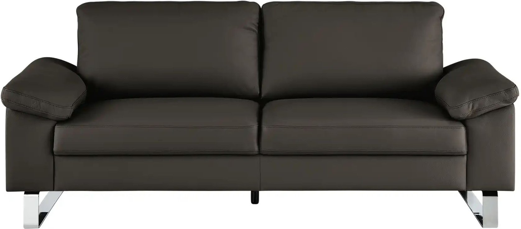 Max Schelling Ledersofa aus Echtleder Maximum ¦ braun ¦ Maße (cm): B: 204 H: 86 T: 97.0 Polstermöbel > Sofas > 2-Sitzer ...