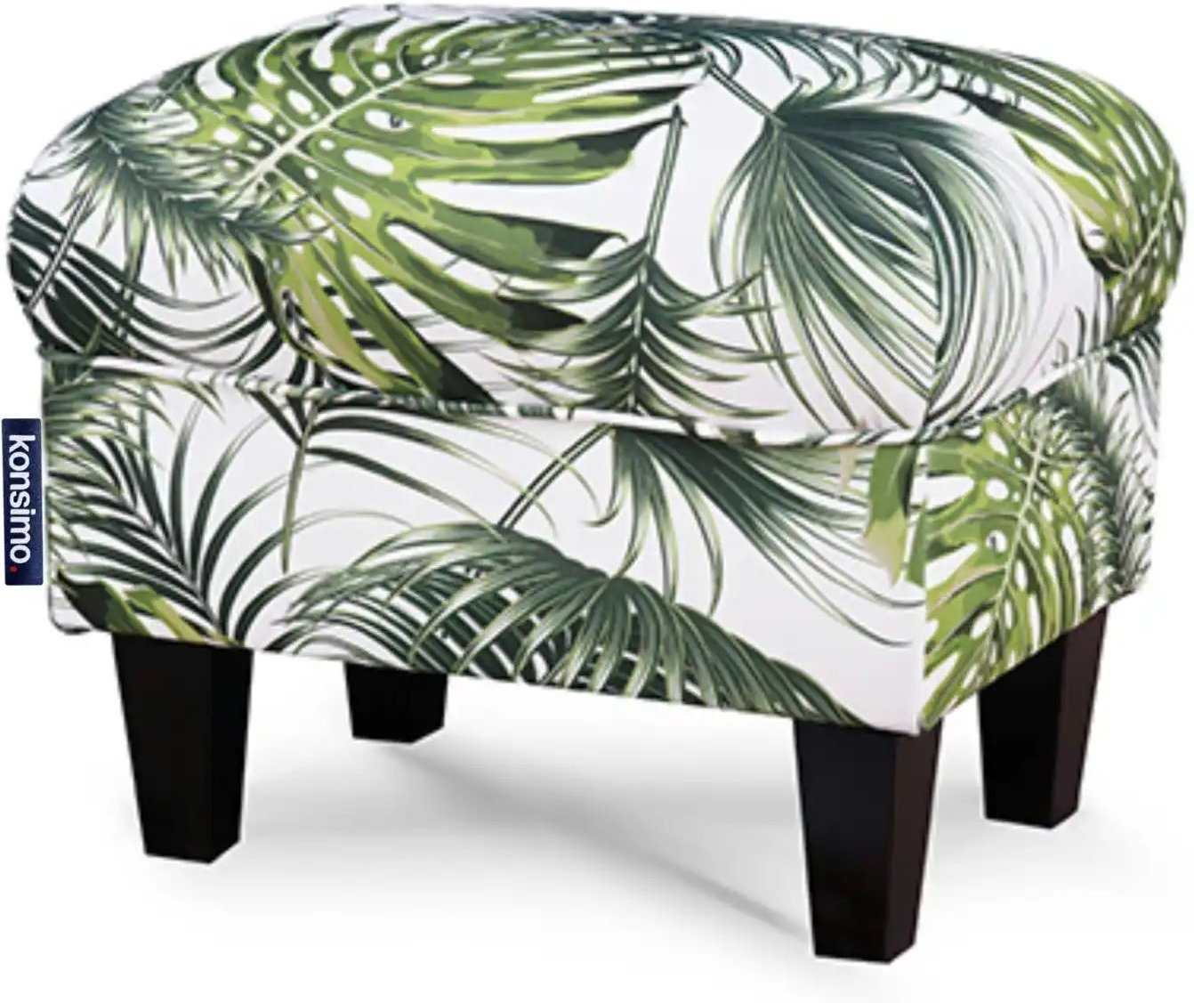 KONSIMO Hocker Miles ¦ weiß ¦ Maße (cm): B: 55 H: 42 Polstermöbel > Hocker - Höffner