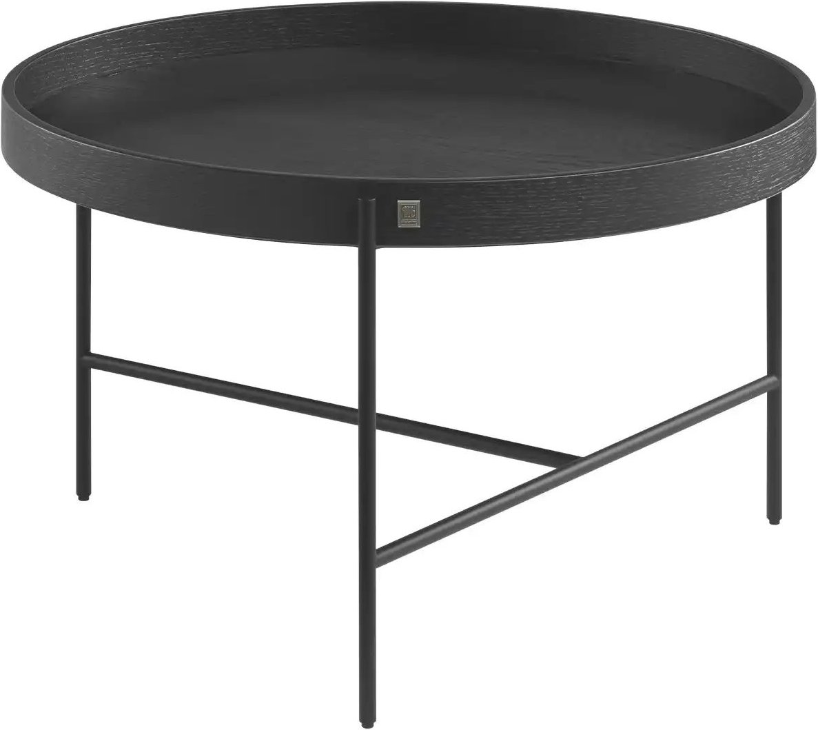 Musterring Couchtisch JustB! ¦ schwarz ¦ Maße (cm): H: 37 Ø: 63 Tische > Couchtische > Couchtische rund - Höffner