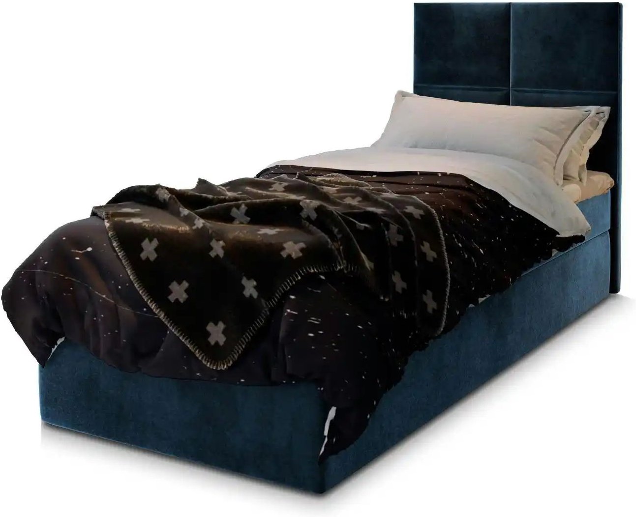 MASSENO Boxbett  Lena ¦ blau ¦ Maße (cm): B: 90 H: 98 Betten > Polsterbetten - Höffner