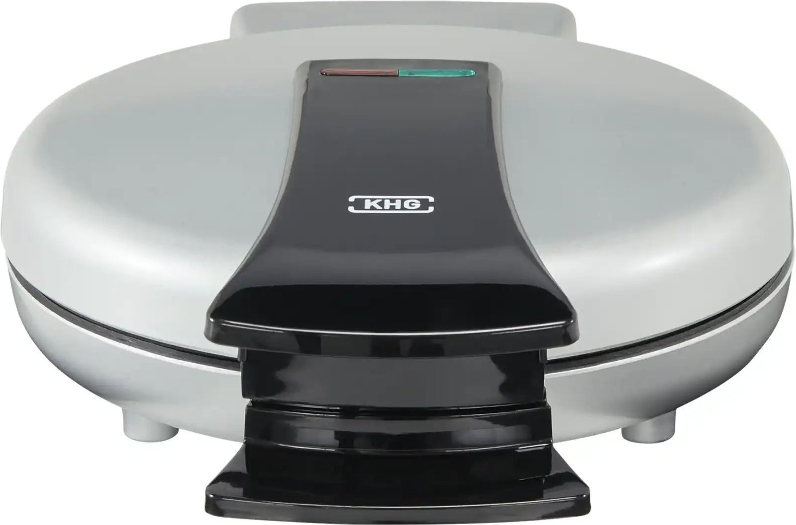 KHG Waffeleisen WM-1000SIS ¦ silber ¦ Kunststoff,Metall lackiert ¦ Maße (cm): B: 20,6 H: 7,5 T: 26.1 Elektrokleingeräte...