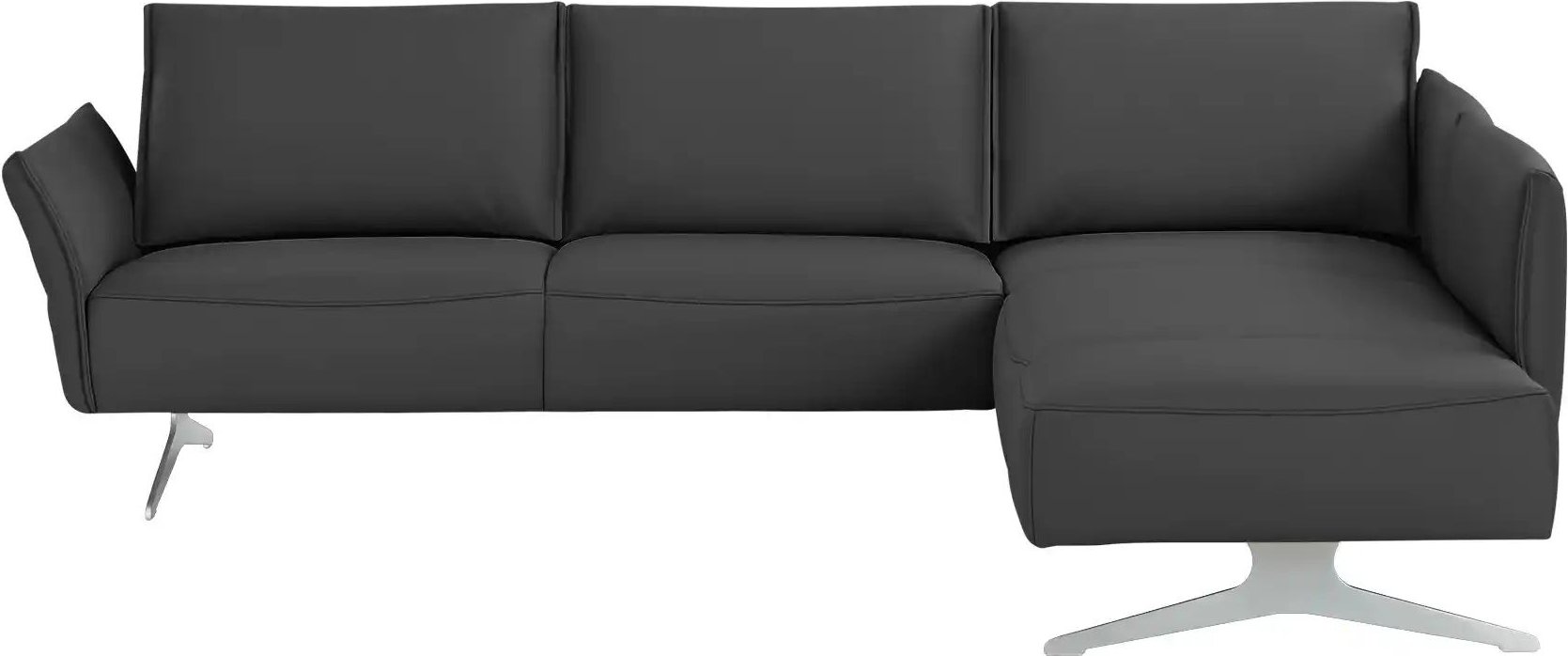 KOINOR Ecksofa Vineto ¦ schwarz ¦ Maße (cm): B: 272 H: 83 T: 207.0 Polstermöbel > Sofas > Ecksofas - Höffner