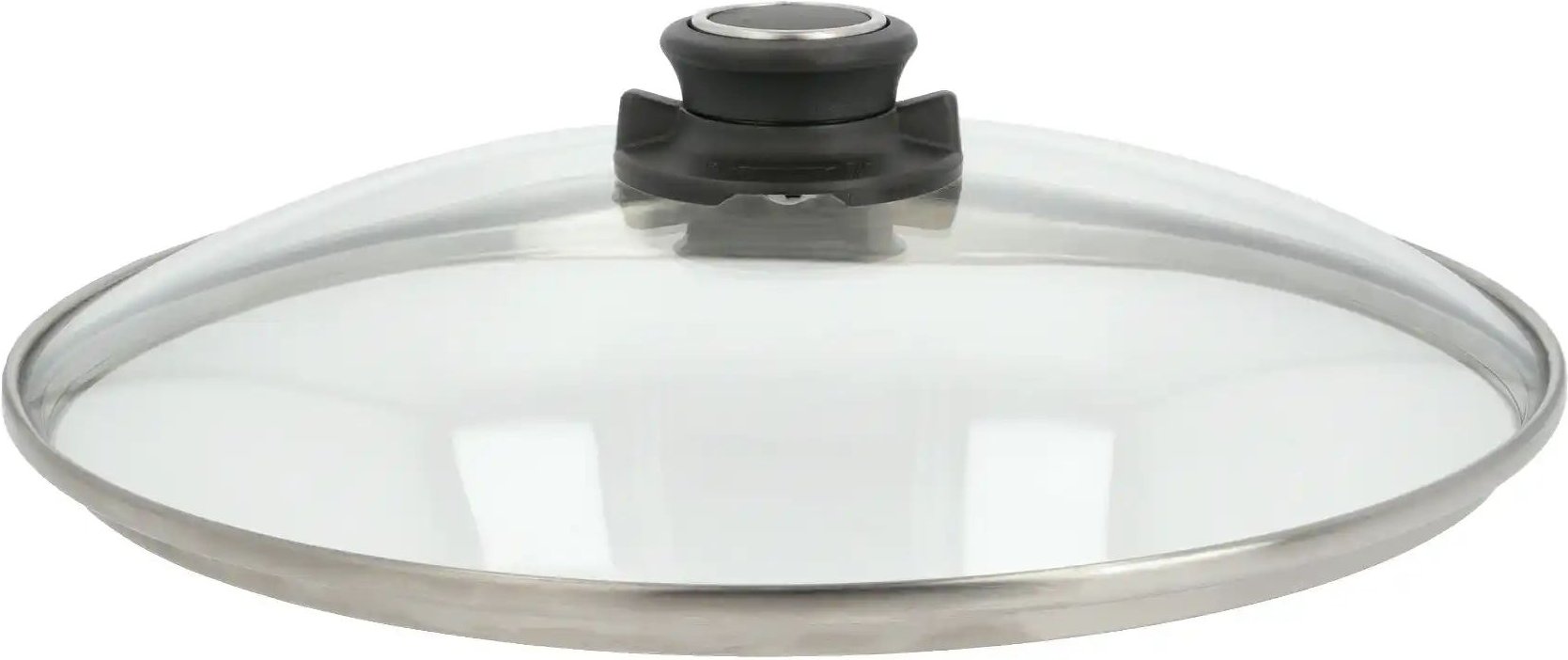 Meisterkoch Sicherheitsglasdeckel 28 cm Universal ¦ transparent/klar ¦ Glas,Edelstahl Ø: 28 Töpfe & Pfannen & Zubehör >...