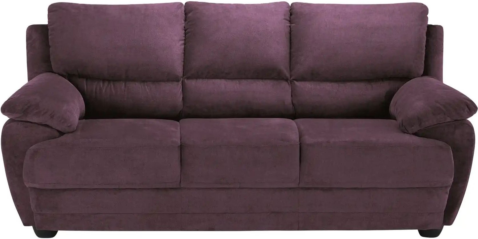 uno Sofa 3-sitzig aus Mikrofaser Nebolo ¦ rot ¦ Maße (cm): B: 209 H: 97 T: 100.0 Polstermöbel > Sofas > 3-Sitzer - Höffn...