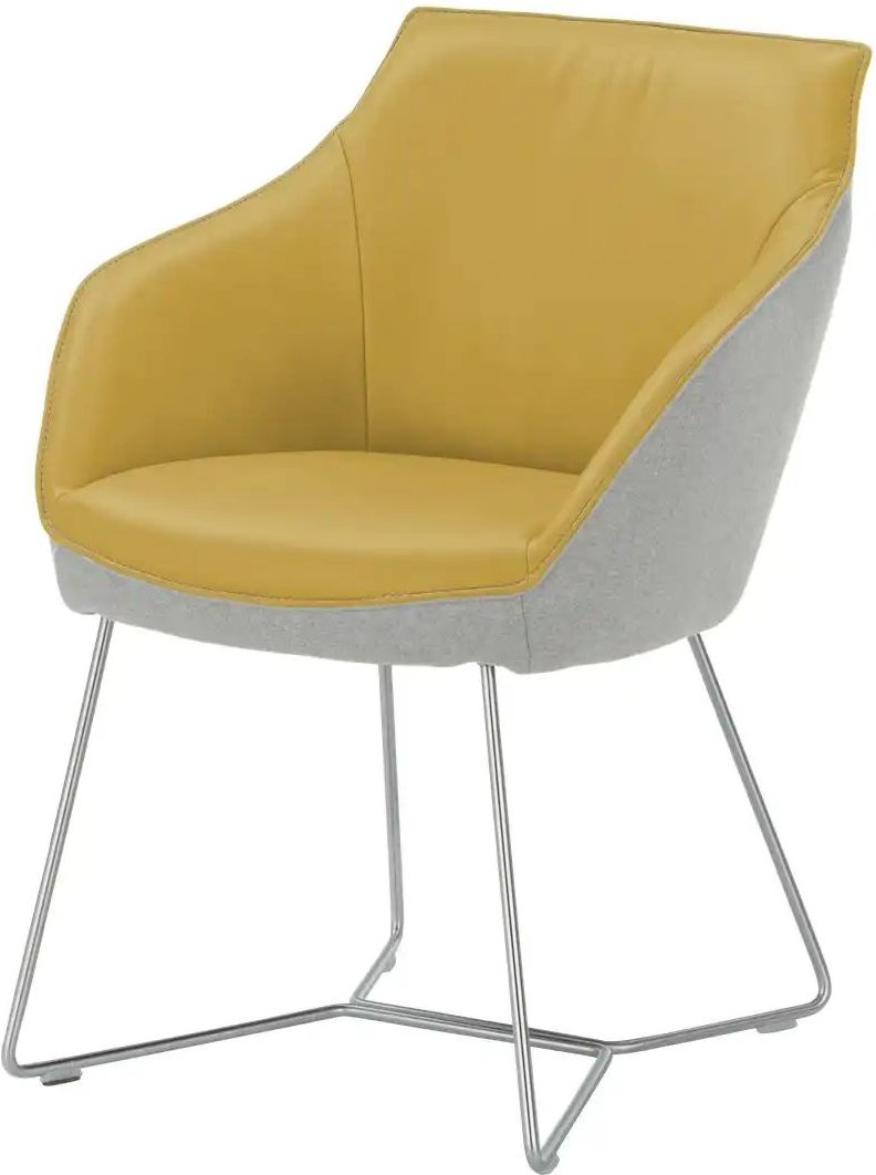 KOINOR Armlehnstuhl Dining System 2 ¦ gelb ¦ Maße (cm): B: 60 H: 84 T: 67.0 Stühle > Esszimmerstühle > Esszimmerstühle ...