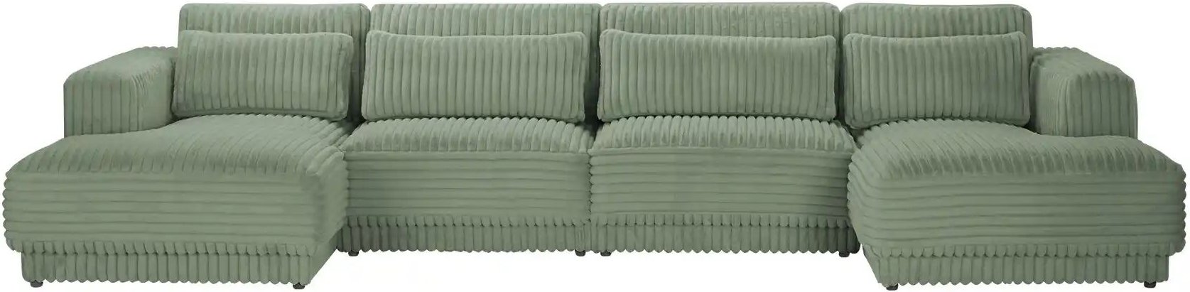 switch Wohnlandschaft  Torrino ¦ grün ¦ Maße (cm): B: 420 H: 95 T: 173.0 Polstermöbel > Sofas > Wohnlandschaften - Höffn...