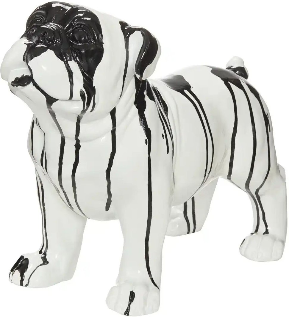 Thumbnail - HOME STORY Deko Hund ¦ weiß ¦ Polyresin (Kunstharz) ¦ Maße (cm): B: 41 H: 30,3 T: 18.4 Accessoires > Dekoartikel - Höf...