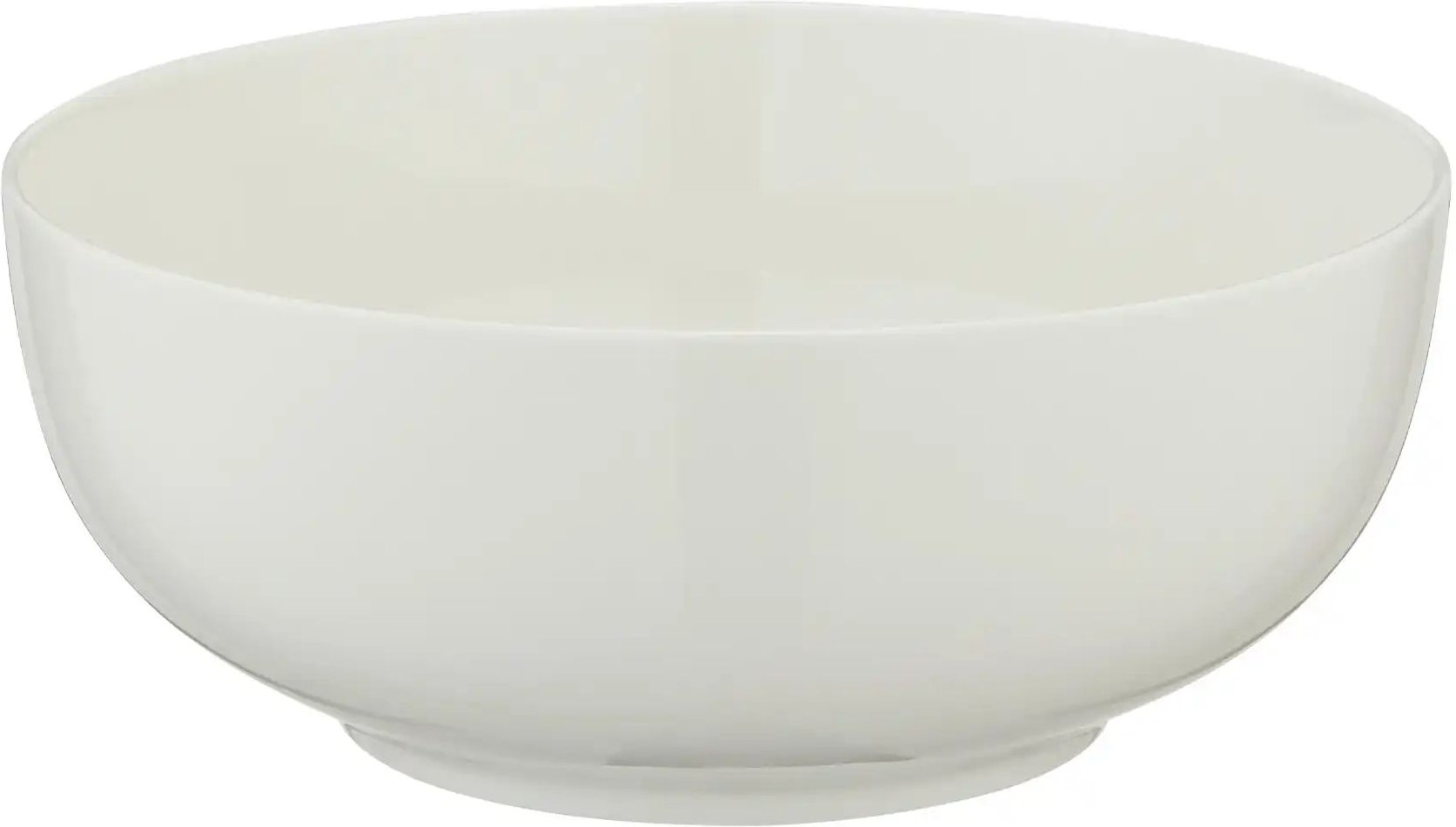 Peill+Putzler Salatschale Delia ¦ weiß ¦ Porzellan ¦ Maße (cm): H: 8,2 Ø: 20.2 Geschirr > Einzelgeschirrteile - Höffne...
