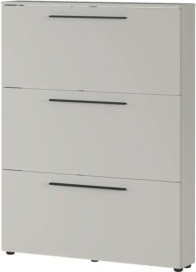 Thumbnail - uno Schuhschrank Harlem ¦ beige ¦ Maße (cm): B: 100 H: 129 T: 19.0 Garderoben & Kleiderstangen > Garderoben Schuhschr...