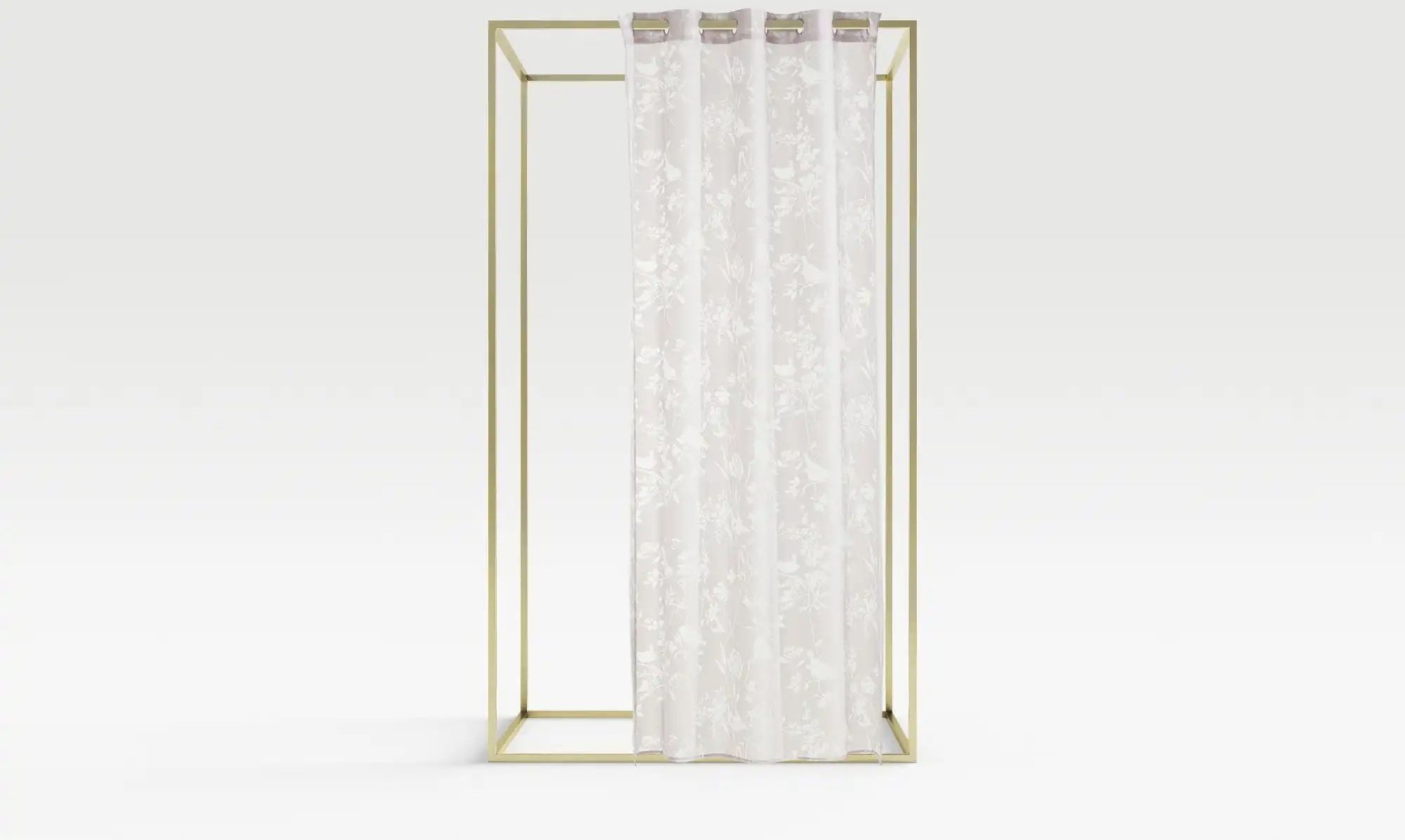 como Ösenschal Vogelmotiv ¦ rosa/pink ¦ Synthetik ¦ Maße (cm): B: 140 H: 245 Gardinen & Rollos > Gardinen & Vorhänge > ...