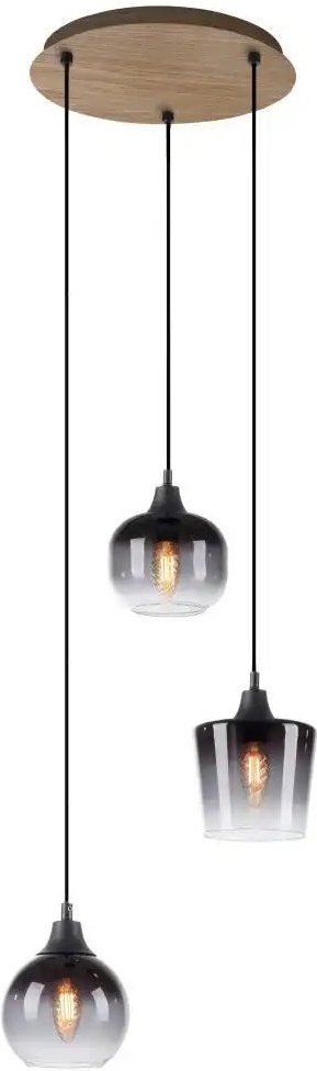 Paul Neuhaus Pendelleuchte ¦ holzfarben ¦ Maße (cm): B: 46 H: 120 T: 46.0 Lampen & Leuchten > LED-Leuchten > LED-Pende...