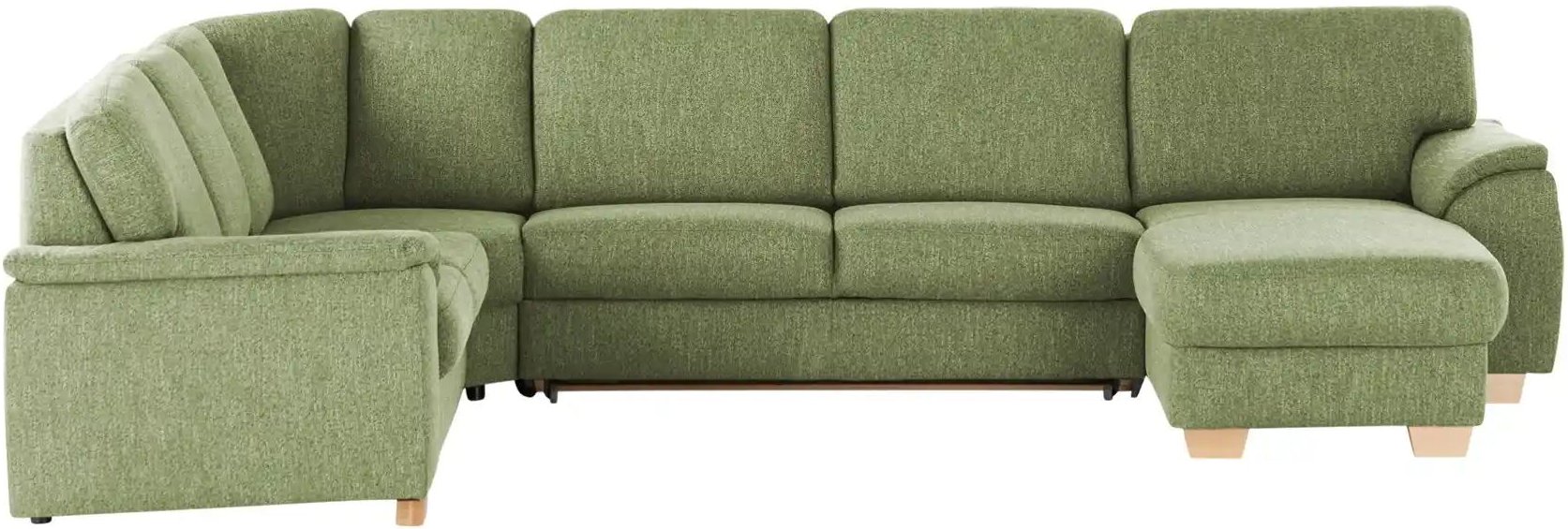 smart Wohnlandschaft Valencia ¦ grün ¦ Maße (cm): B: 341 Polstermöbel > Sofas > Schlafsofas - Höffner