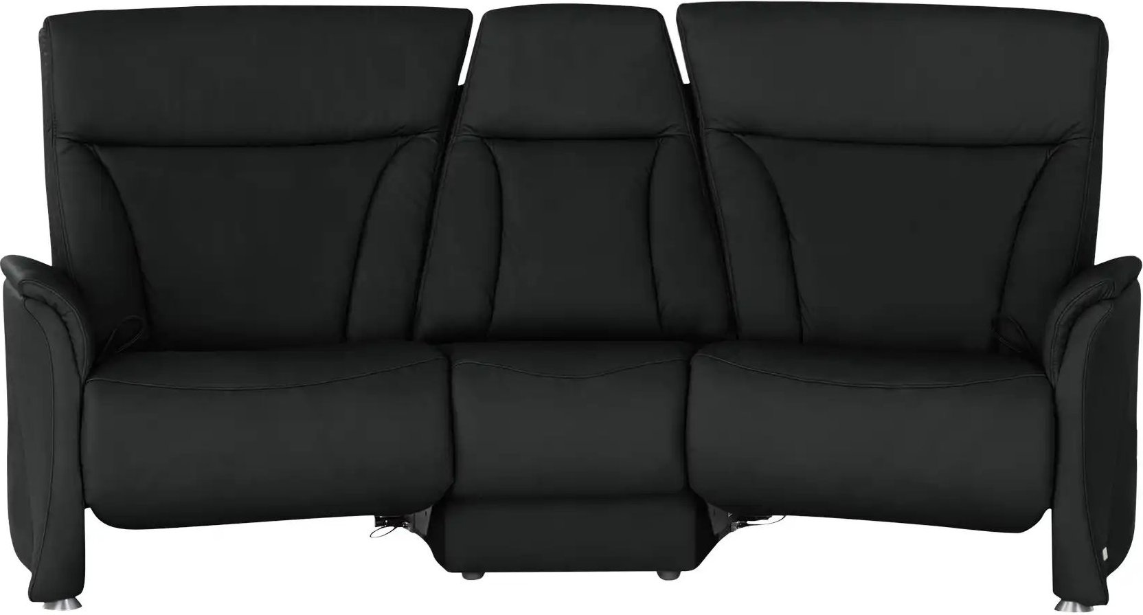 himolla Trapezsofa 4010 ¦ schwarz ¦ Maße (cm): B: 226 H: 106 T: 102.0 Polstermöbel > Sofas > 3-Sitzer - Höffner