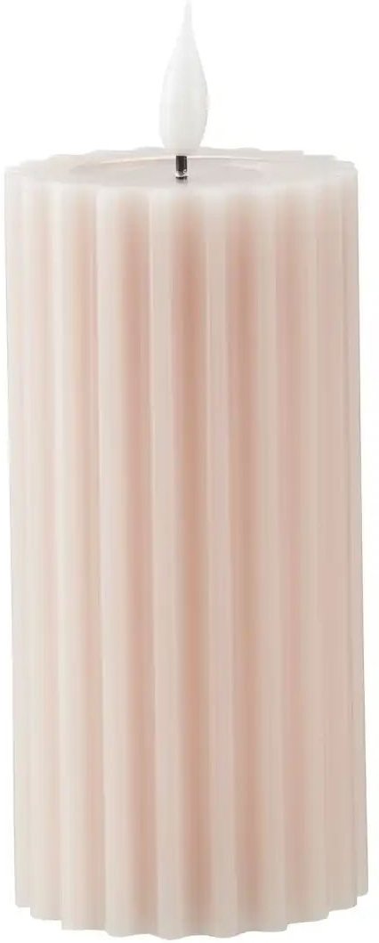 HOME STORY LED Kerze   ¦ rosa/pink ¦ Paraffin,Kunststoff ¦ Maße (cm): H: 18  Ø: 7.5 Accessoires > Kerzen & Kerzenständer...