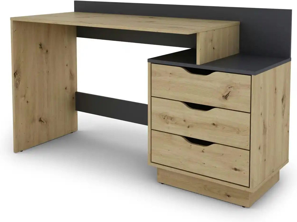 by Living Schreibtisch Belfast ¦ braun ¦ Maße (cm): B: 138 H: 83,5 Tische > Computertische - Höffner