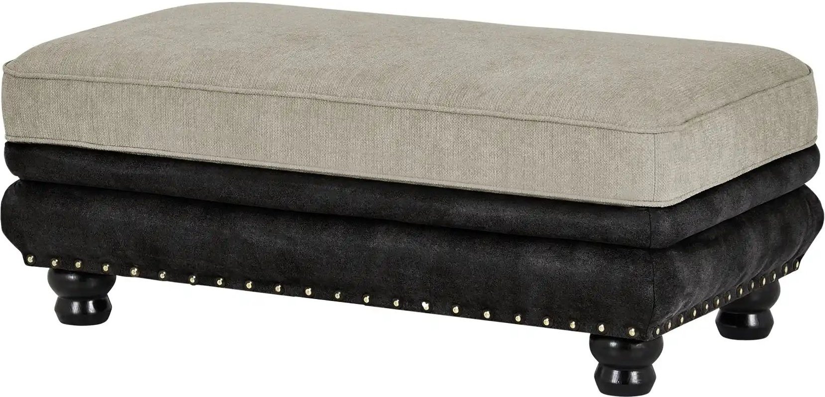 Polsterhocker  Charlene ¦ braun ¦ Maße (cm): B: 120 H: 50 T: 60.0 Polstermöbel > Hocker - Höffner