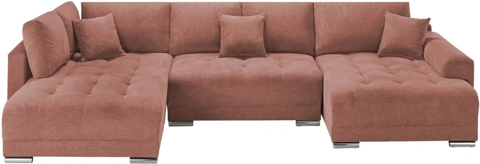 Wohnlandschaft mit Schlaffunktion Lemie ¦ rot ¦ Maße (cm): B: 356 H: 85 T: 218.0 Polstermöbel > Sofas > Wohnlandschaften...