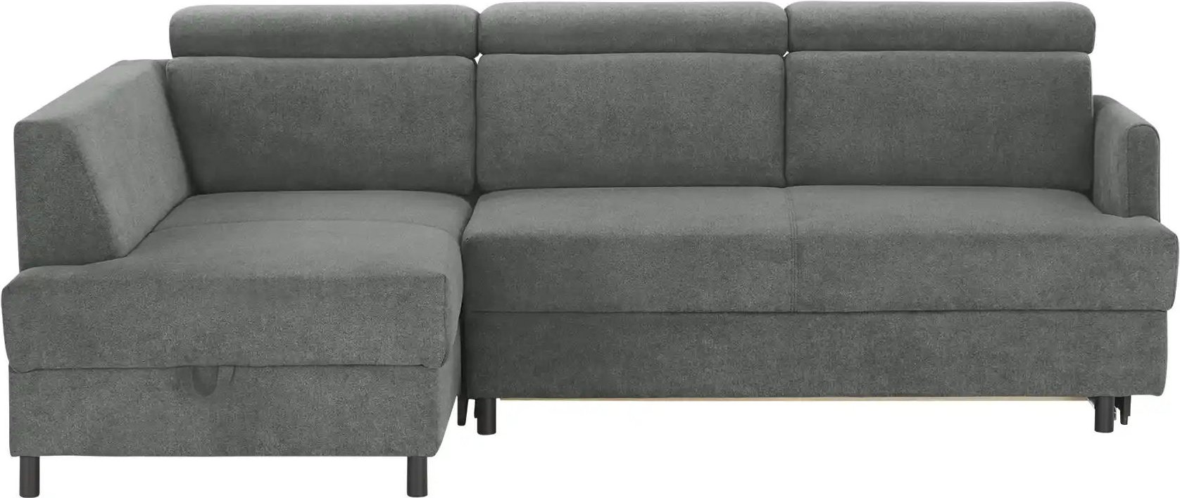 Ecksofa Fabienne ¦ grau ¦ Maße (cm): B: 228 H: 81 T: 158.0 Polstermöbel > Sofas > 3-Sitzer - Höffner