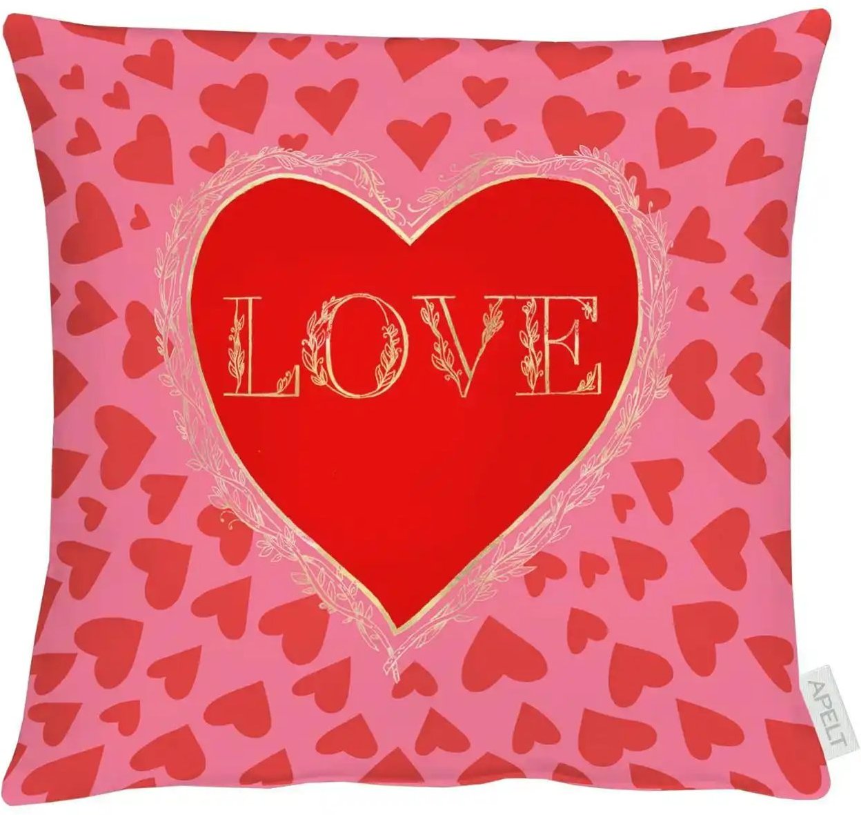 Apelt Kissenhülle ¦ rot ¦ Maße (cm): B: 40 H: 0,5 Dekokissen & Decken > Kissen > Kissenhüllen - Höffner