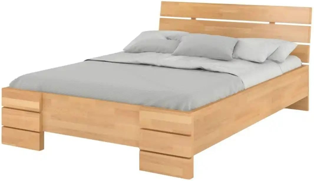 Massivholzbett Buche Sandema ¦ holzfarben ¦ Maße (cm): B: 145,5 H: 85 Betten > Bettgestelle - Höffner