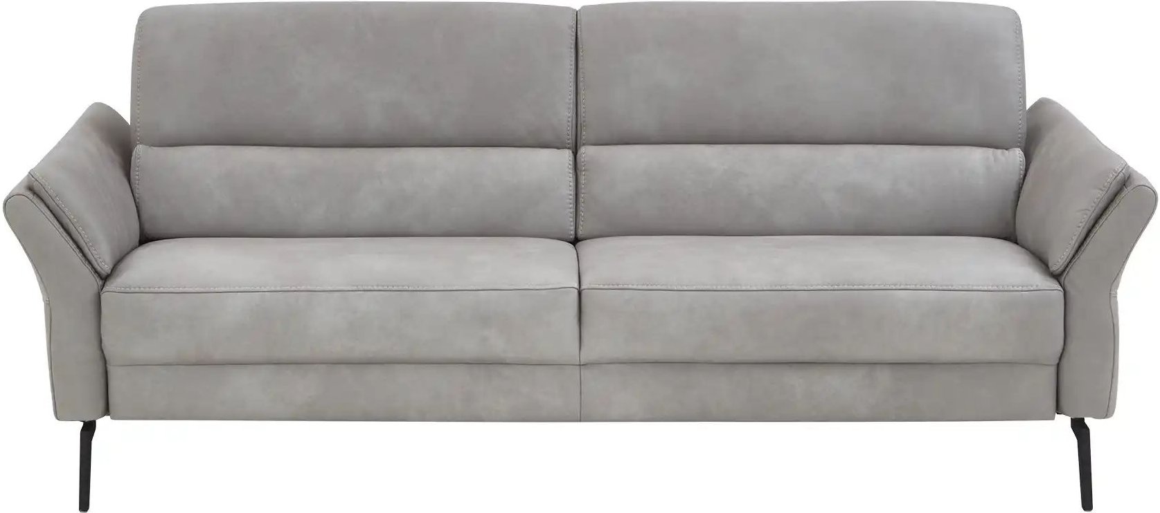MONDO Einzelsofa Magul ¦ grau ¦ Maße (cm): B: 220 H: 89 T: 99.0 Polstermöbel > Sofas > 3-Sitzer - Höffner