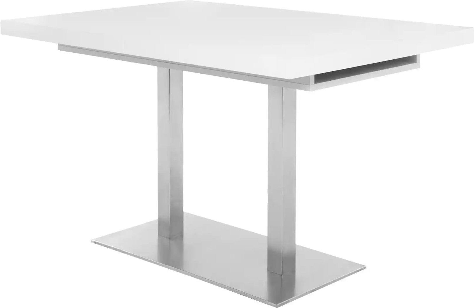 Kulissentisch ausziehbar Kris ¦ weiß ¦ Maße (cm): B: 80 H: 75 Tische > Esstische > Esstische ausziehbar - Höffner