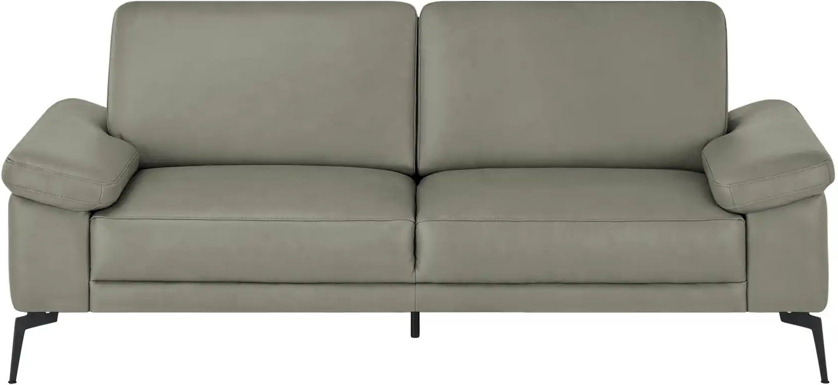 uno Einzelsofa Spring ¦ grau ¦ Maße (cm): B: 205 H: 84 T: 92.0 Polstermöbel > Sofas > 3-Sitzer - Höffner