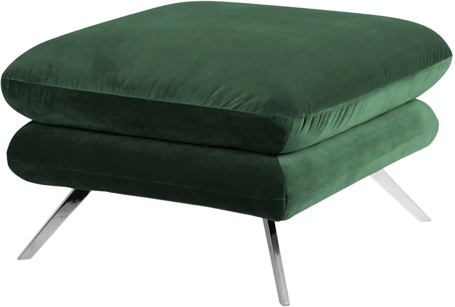 Jette Home Hocker Caldara ¦ grün ¦ Maße (cm): B: 70 H: 45 T: 70.0 Polstermöbel > Hocker - Höffner