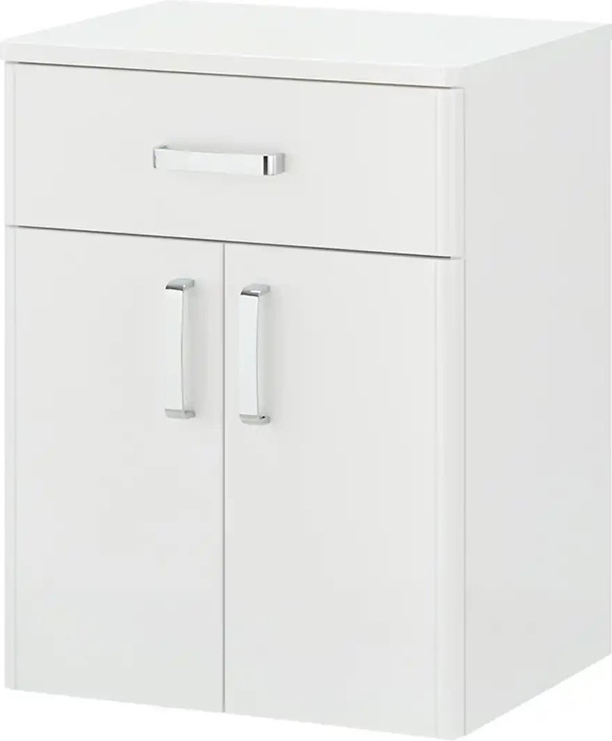 Bad-Unterschrank Bodensee ¦ weiß ¦ Maße (cm): B: 50 H: 75 T: 39.0 Schränke > Badschränke > Bad-Unterschränke - Höffner