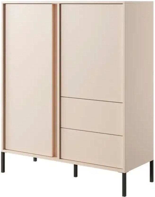 Highboard Holen ¦ beige ¦ Maße (cm): B: 103 H: 123 Kommoden & Sideboards > Highboards - Höffner