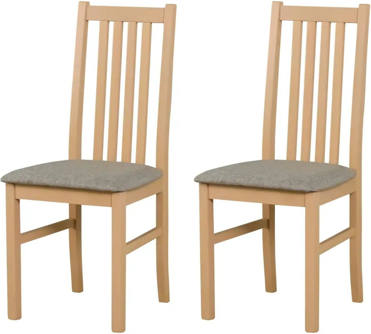 Esszimmerstuhl 2er-Set Comer ¦ beige ¦ Maße (cm): B: 43 H: 94 Stühle > Küchenstühle > Polster Küchenstühle - Höffner